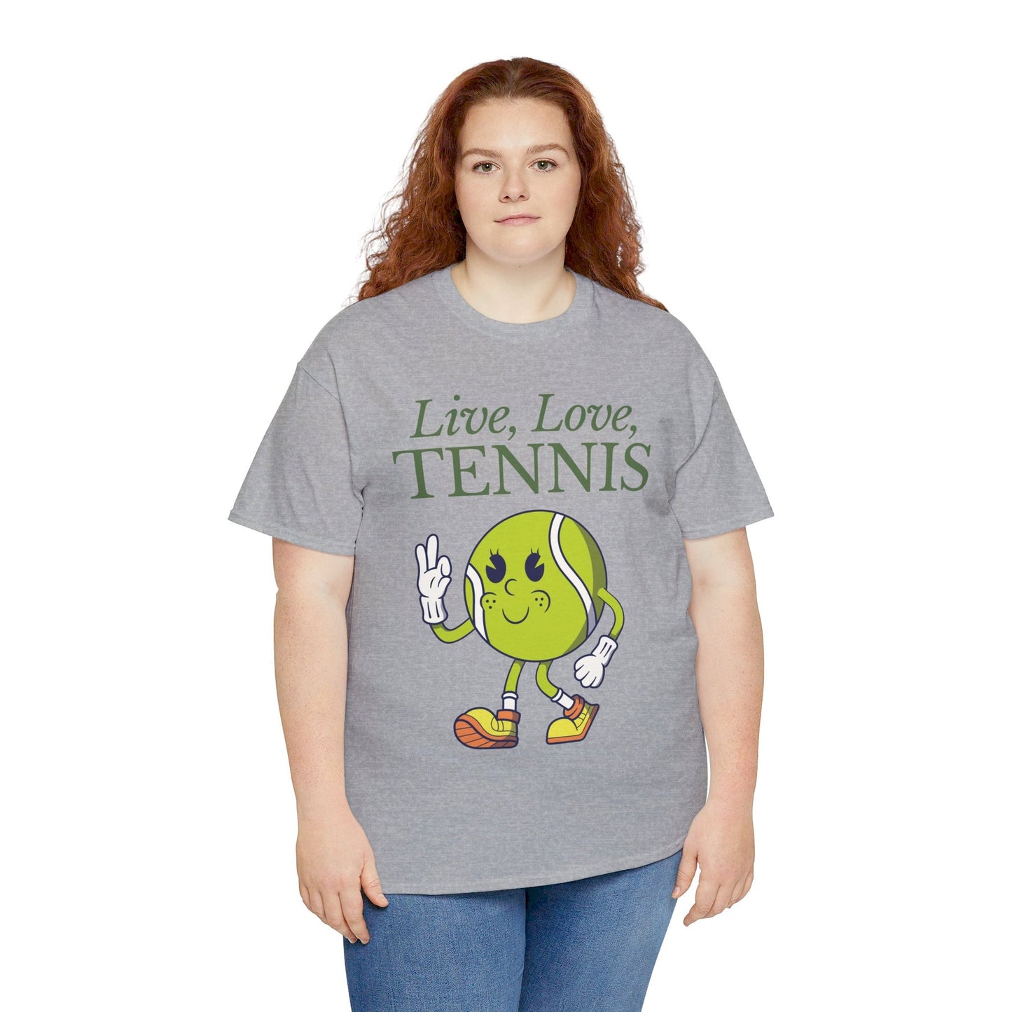 LIVE LOVE TENNIS - Tennis Basic Tee