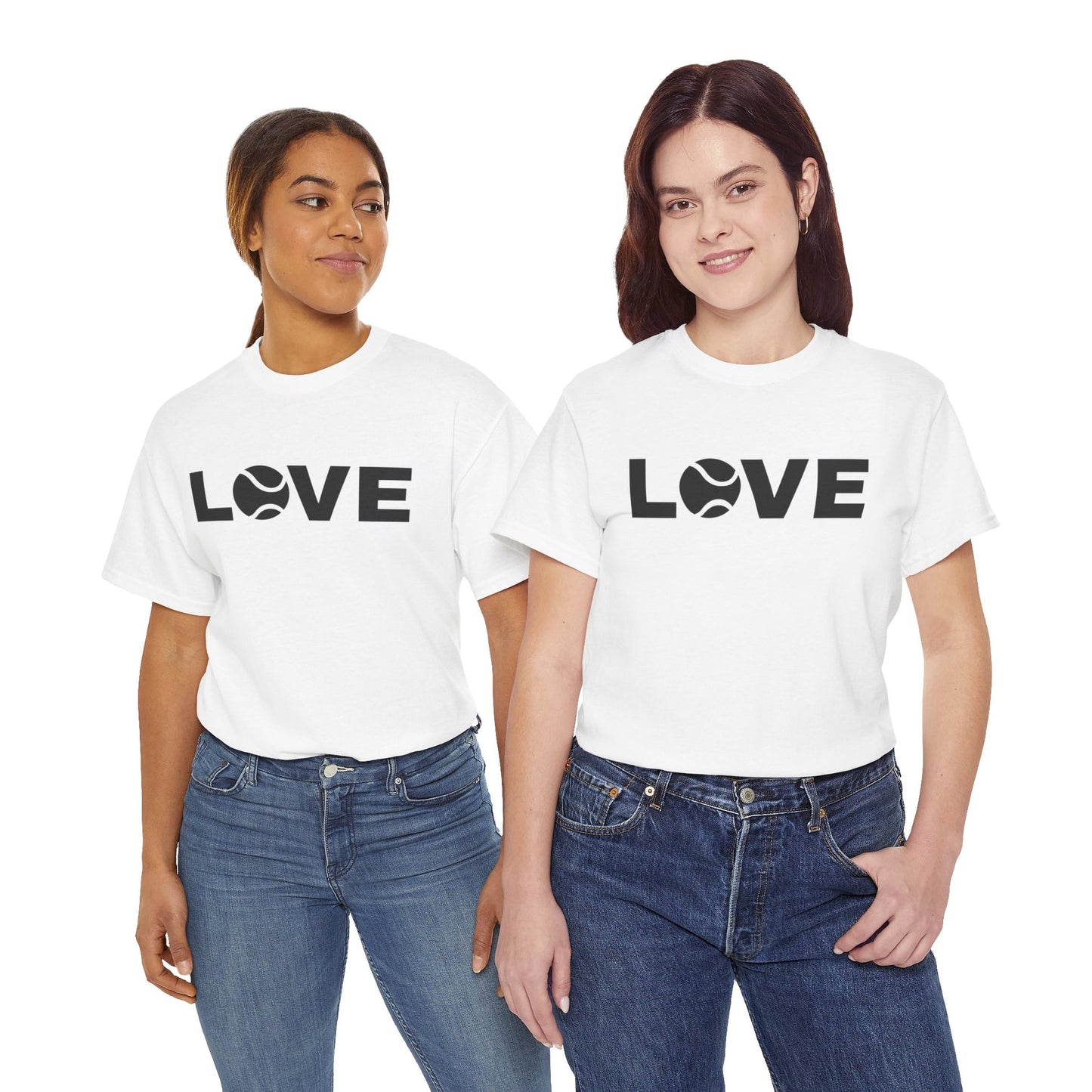 LOVE 6 - Tennis Basic Tee