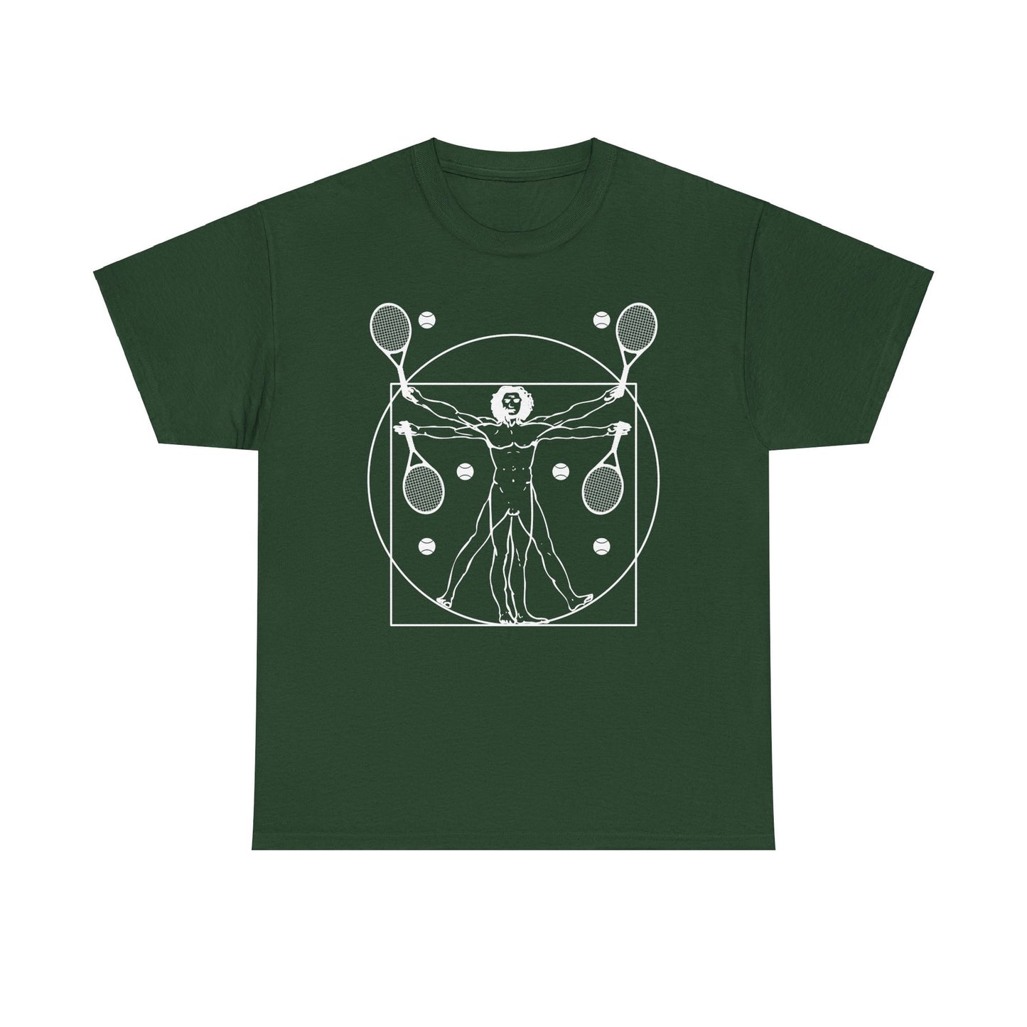 VITRUVIAN MAN (LEONARDO DA VINCI) - Tennis Basic Tee