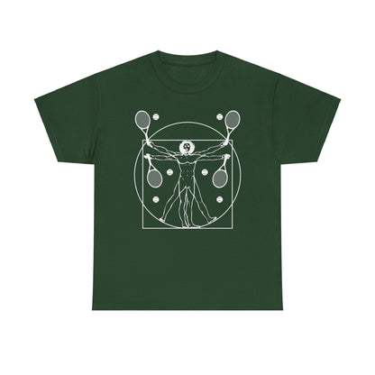 VITRUVIAN MAN (LEONARDO DA VINCI) - Tennis Basic Tee