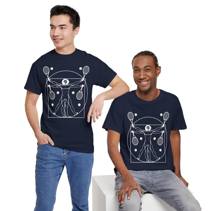 VITRUVIAN MAN (LEONARDO DA VINCI) - Tennis Basic Tee