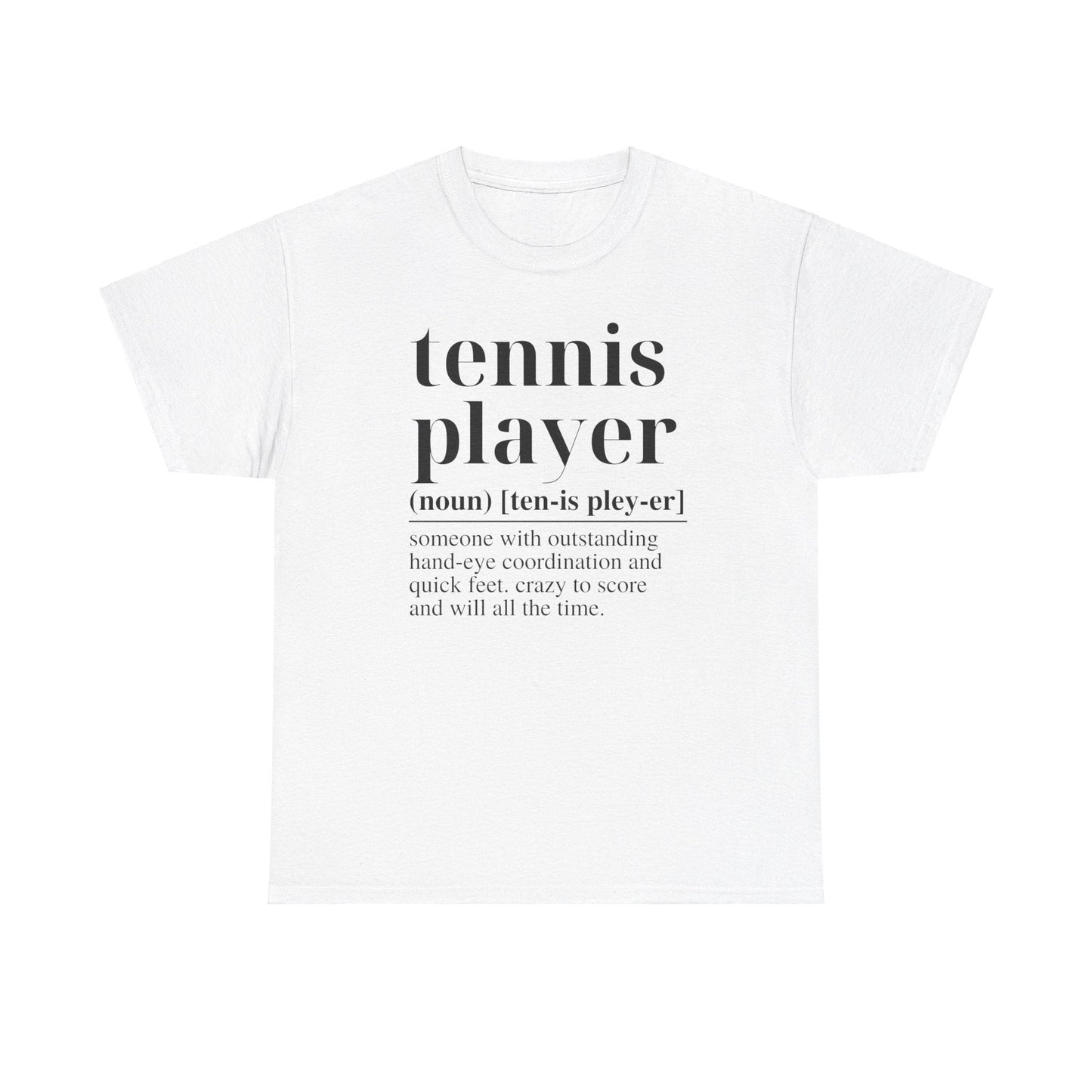 TENNIS PLAYER 1 - Tennis Basic Tee