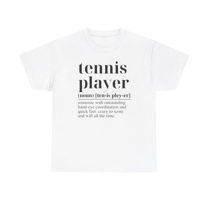 TENNIS PLAYER 1 - Tennis Basic Tee