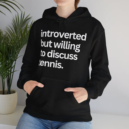 INTROVERT - Tennis Hoodie