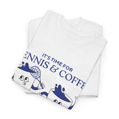 COFFEE & TENNIS 2 - Tennis Basic Tee