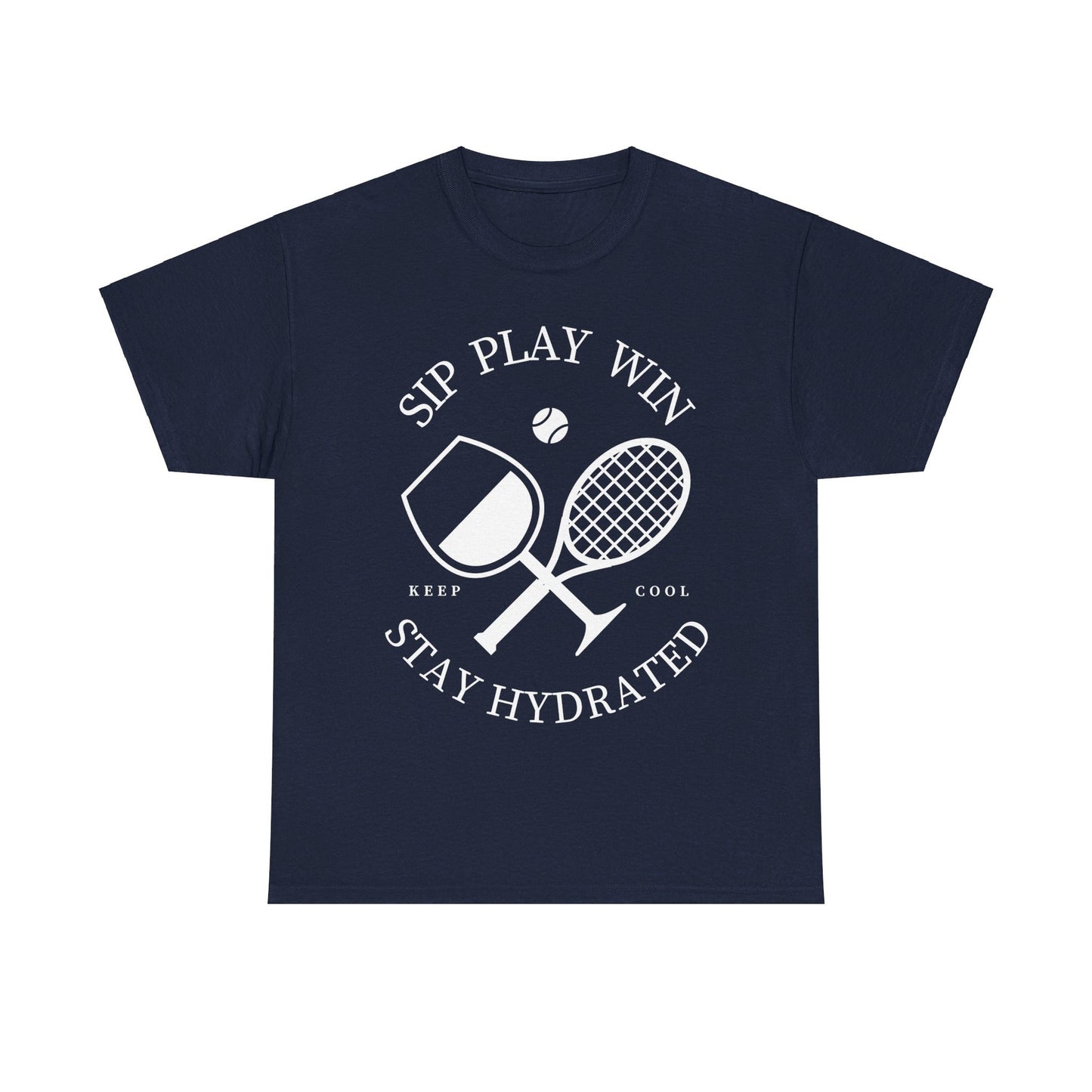 STAY HYDRATED - Tennis Basic Tee