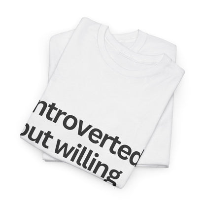 INTROVERT - Tennis Basic Tee