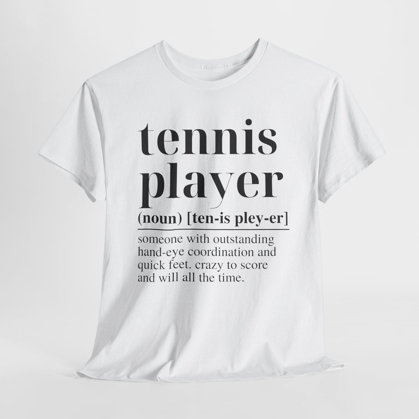 TENNIS PLAYER 1 - Tennis Basic Tee