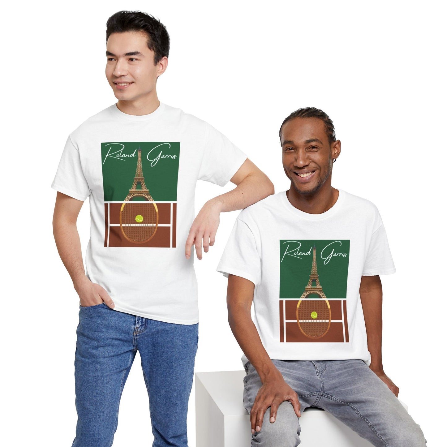 ROLAND GARROS 2 - Tennis Basic Tee