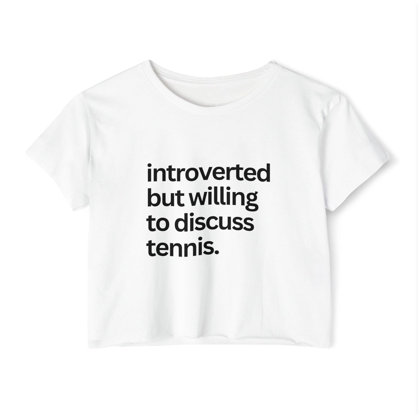 INTROVERT - Crop Top