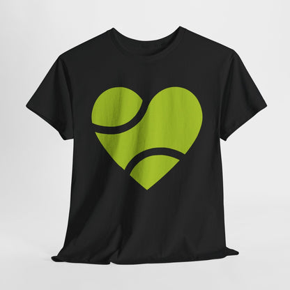 HEART - BALL - Tennis Basic Tee