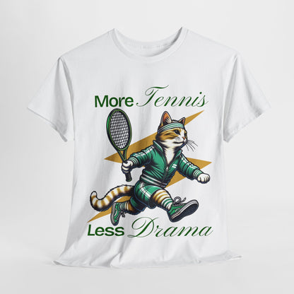 MORE TENNIS - Tennis Basic Tee