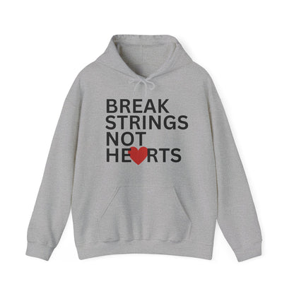 BREAK STRINGS NOT HEARTS - Tennis Hoodie