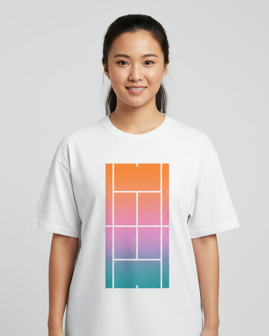 COURT 9 - Tennis Basic Tee