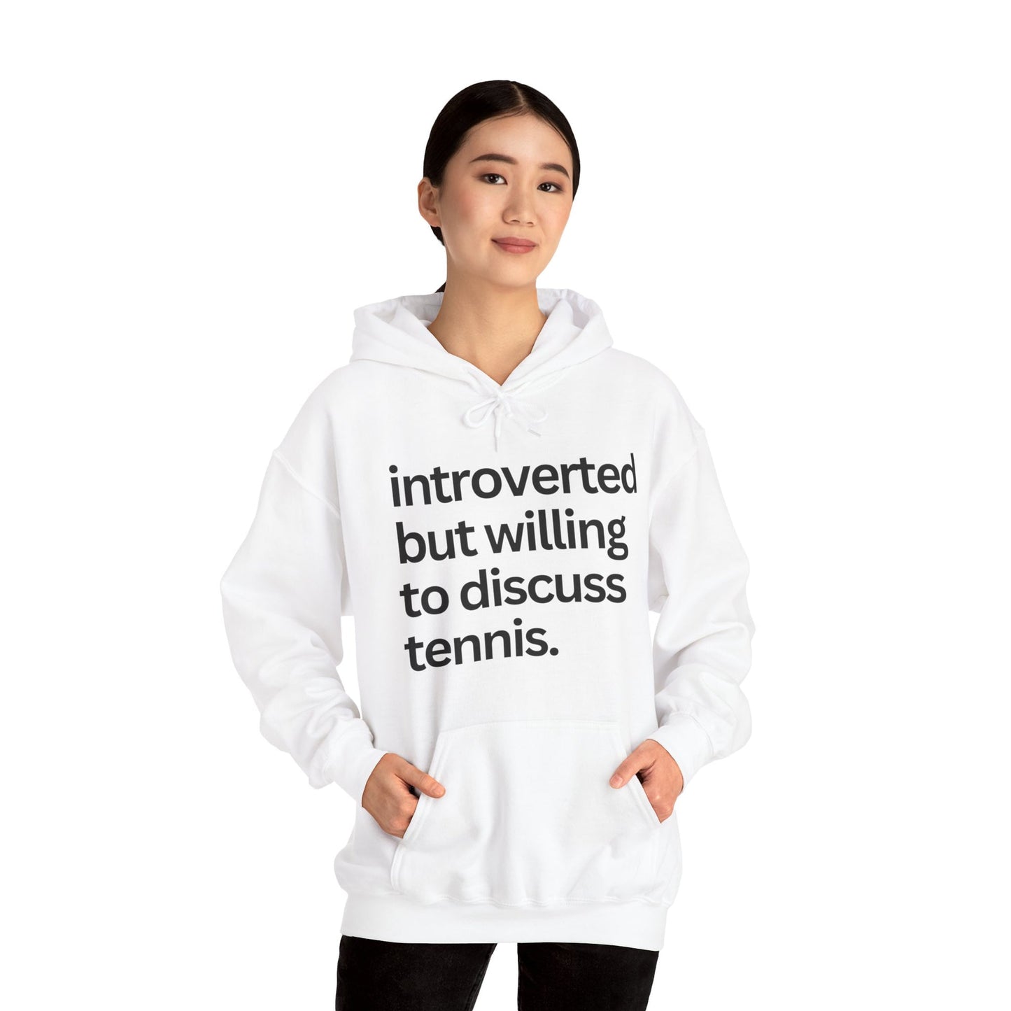 INTROVERT - Tennis Hoodie