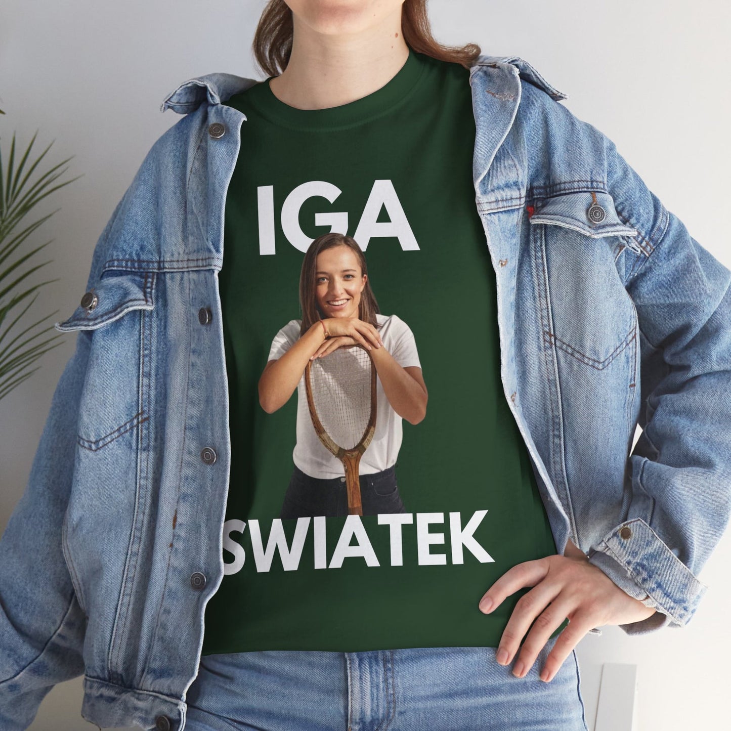 IGA SWIATEK 2 - Tennis Basic Tee