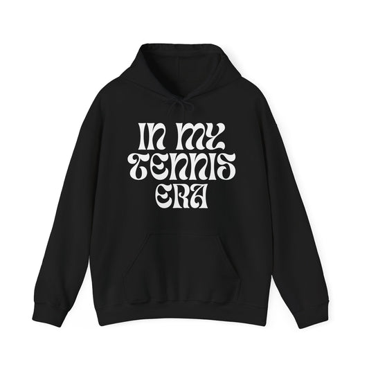 TENNIS ERA (Black & White)- Tennis Hoodie