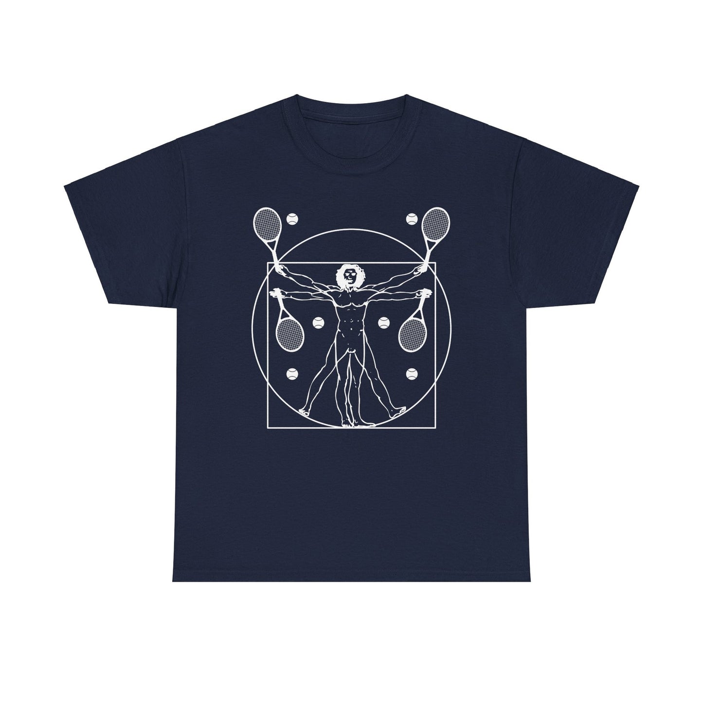 VITRUVIAN MAN (LEONARDO DA VINCI) - Tennis Basic Tee