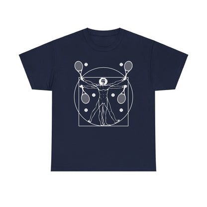 VITRUVIAN MAN (LEONARDO DA VINCI) - Tennis Basic Tee