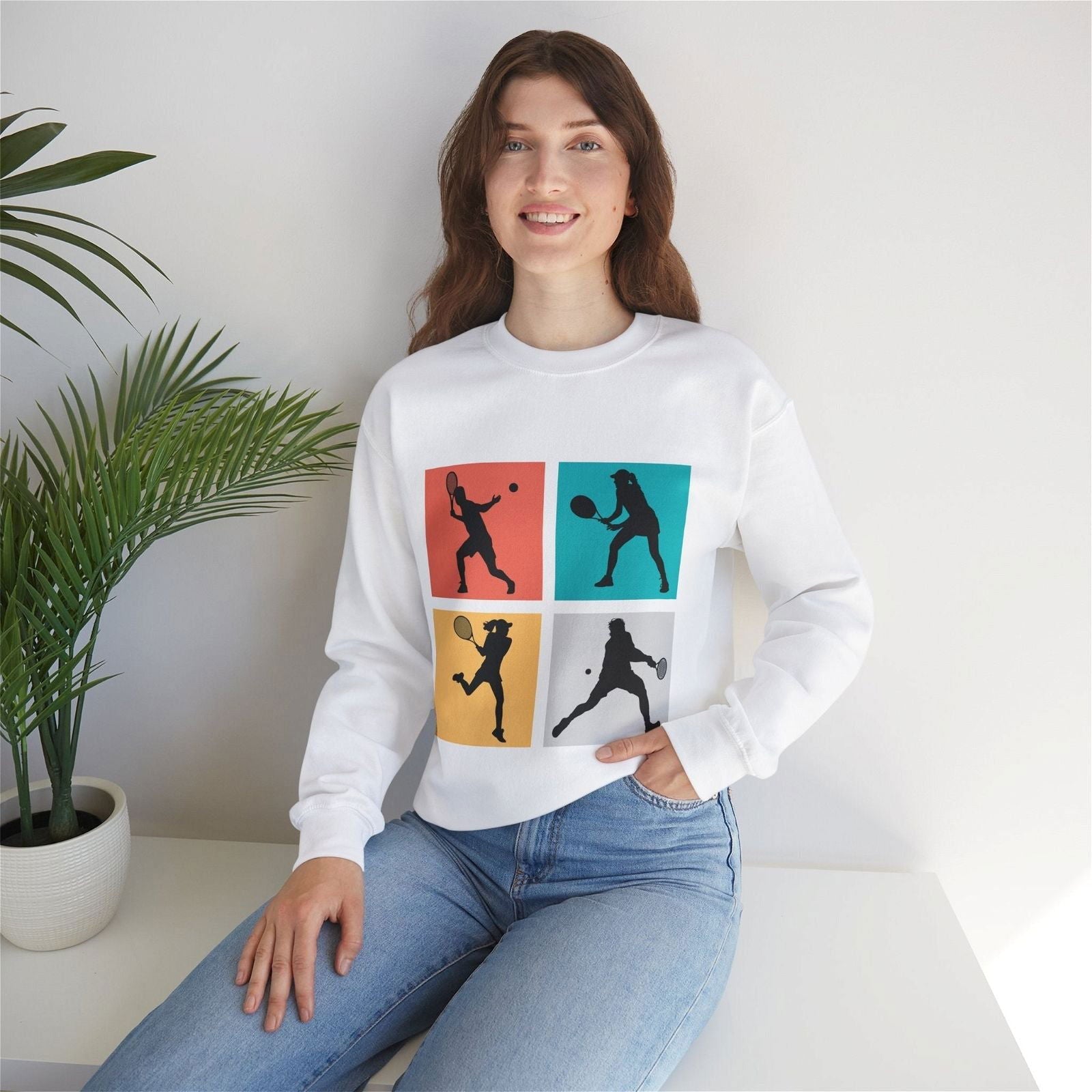 AD COURT  - Tennis Sweatshirt - GRANDSLAM PH