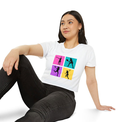 AD COURT 2 - Tennis Crop Top - GRANDSLAM PH