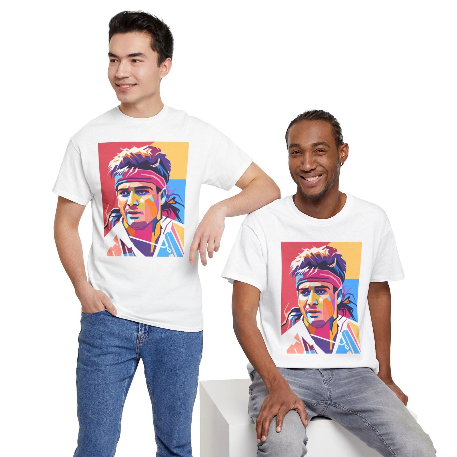AGASSI 2 - Tennis Basic Tee - GRANDSLAM PH