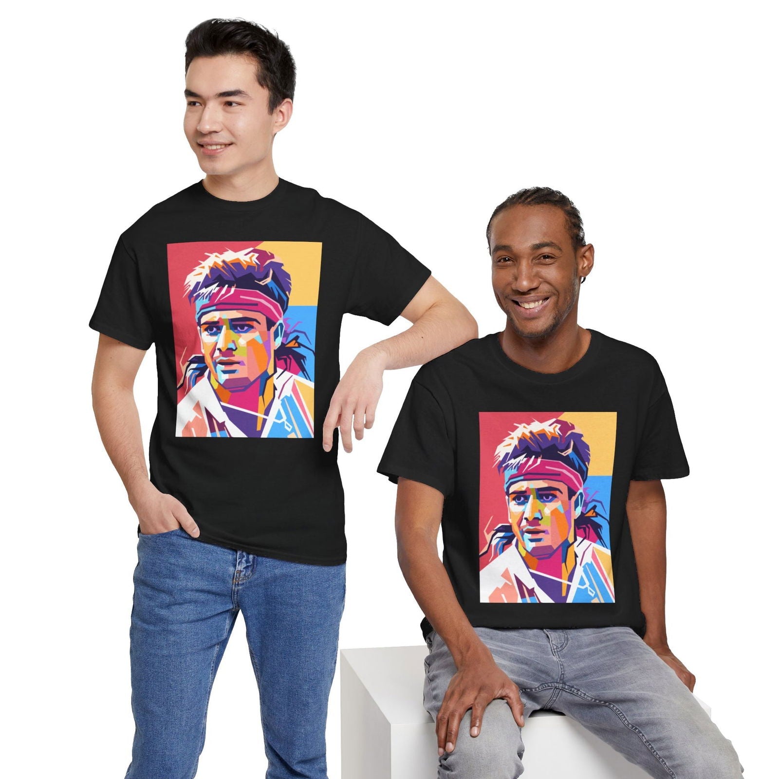 AGASSI 2 - Tennis Basic Tee - GRANDSLAM PH