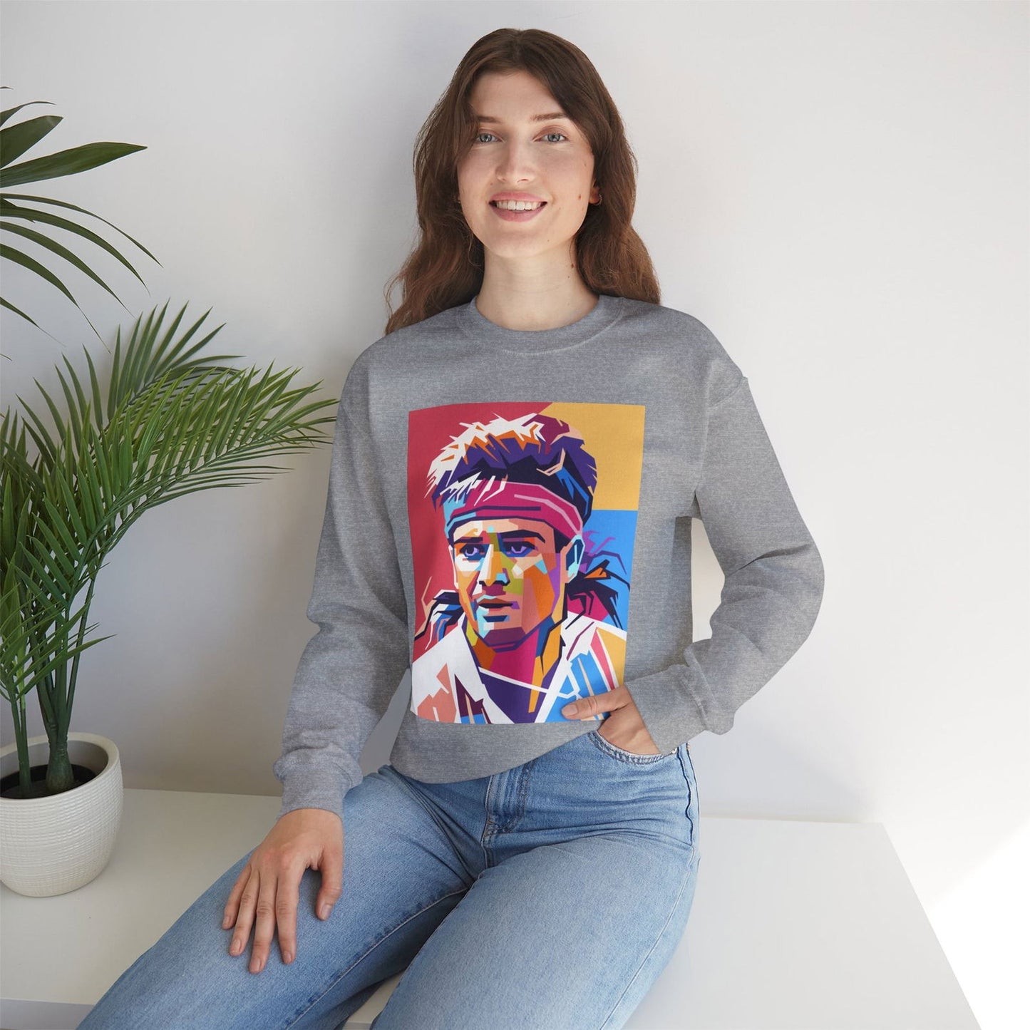 AGASSI 2 - Tennis Sweatshirt - GRANDSLAM PH