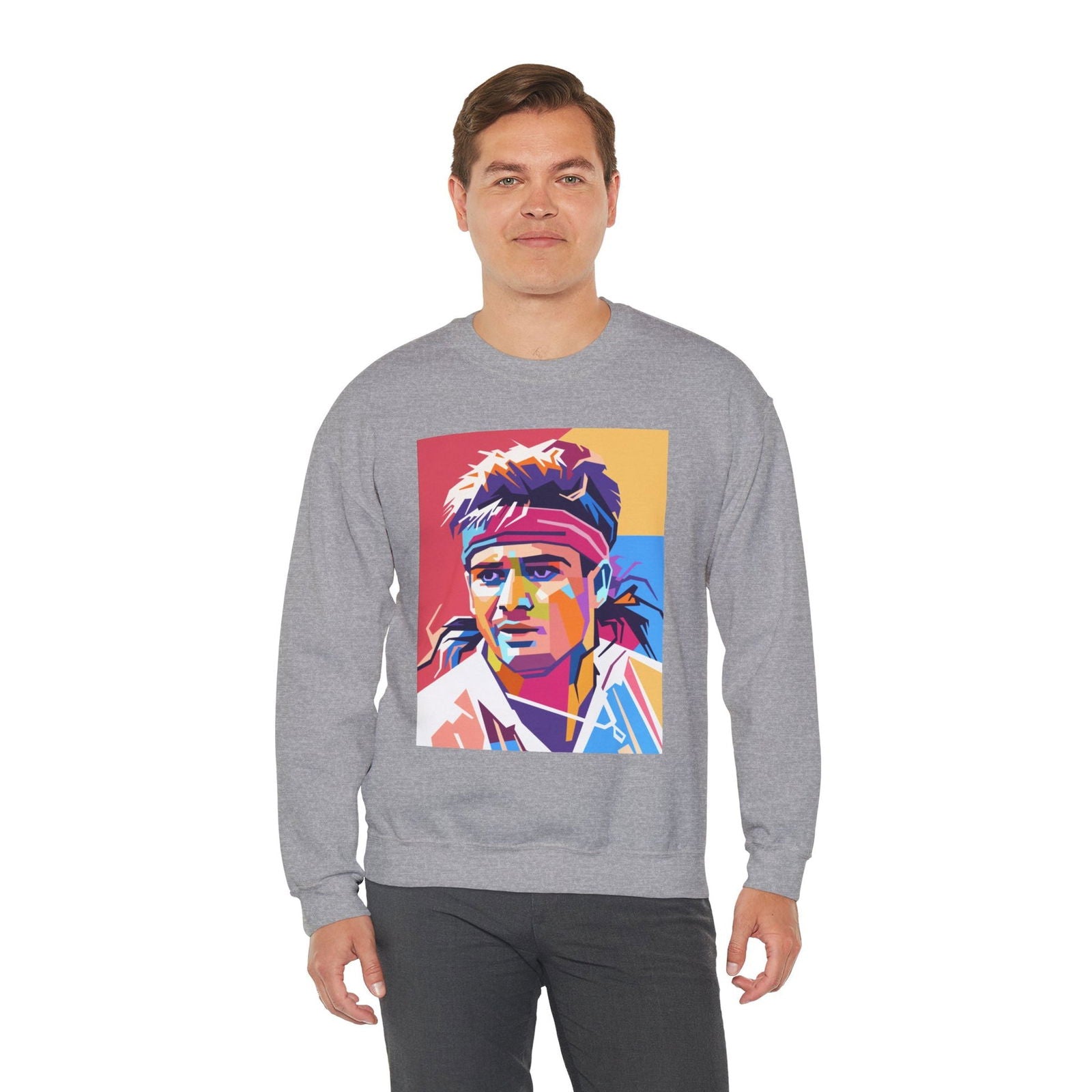 AGASSI 2 - Tennis Sweatshirt - GRANDSLAM PH