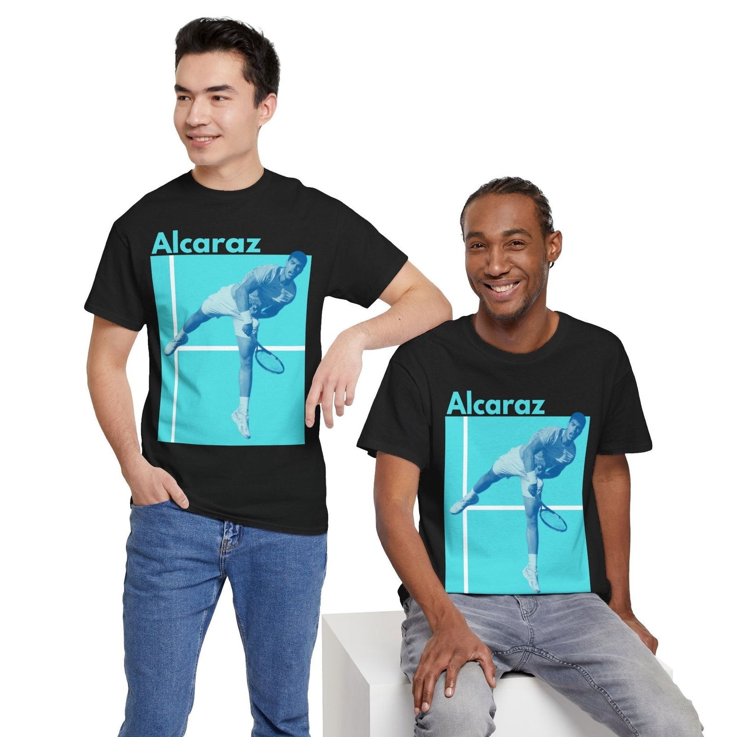 ALCARAZ 2 - Tennis Basic Tee - GRANDSLAM PH