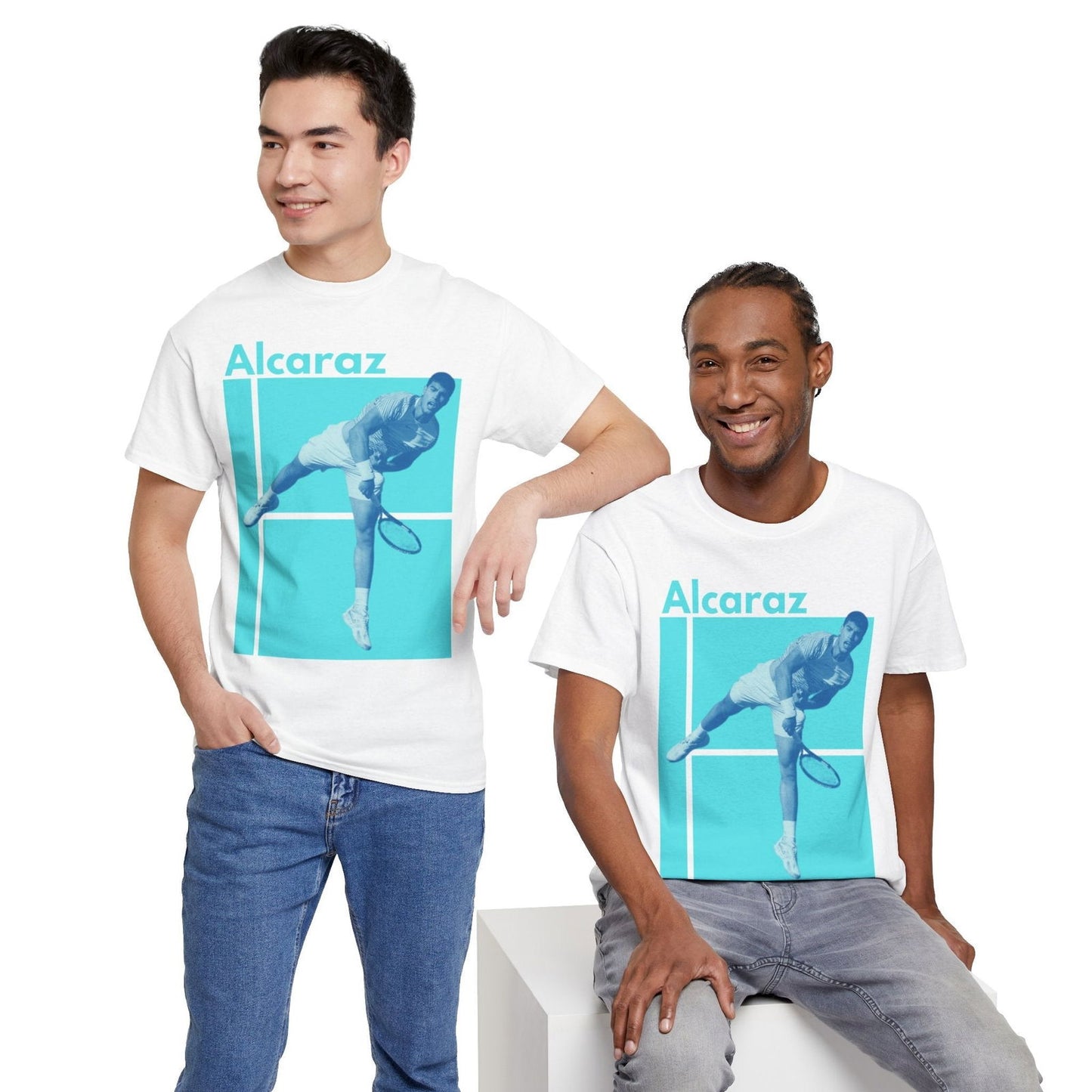 ALCARAZ 2 - Tennis Basic Tee - GRANDSLAM PH
