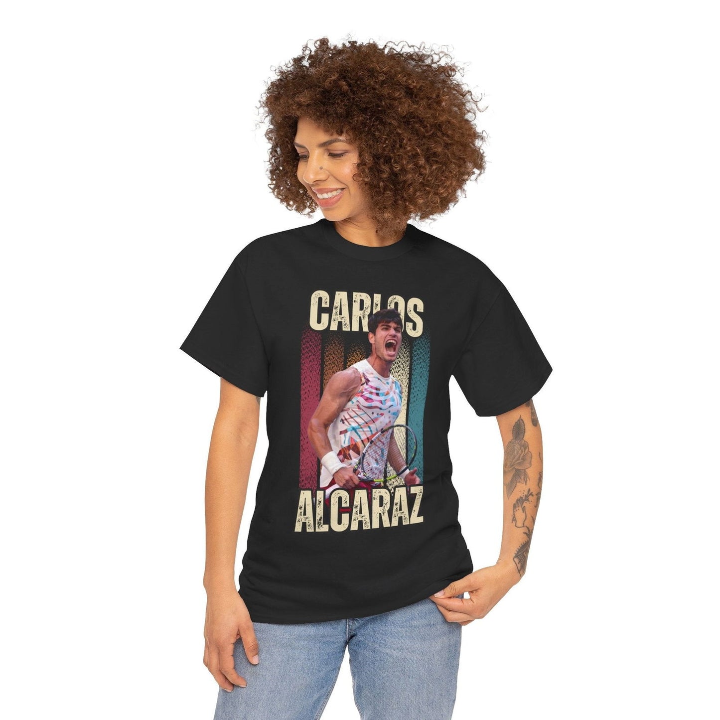 ALCARAZ 3 - Tennis Basic Tee - GRANDSLAM PH