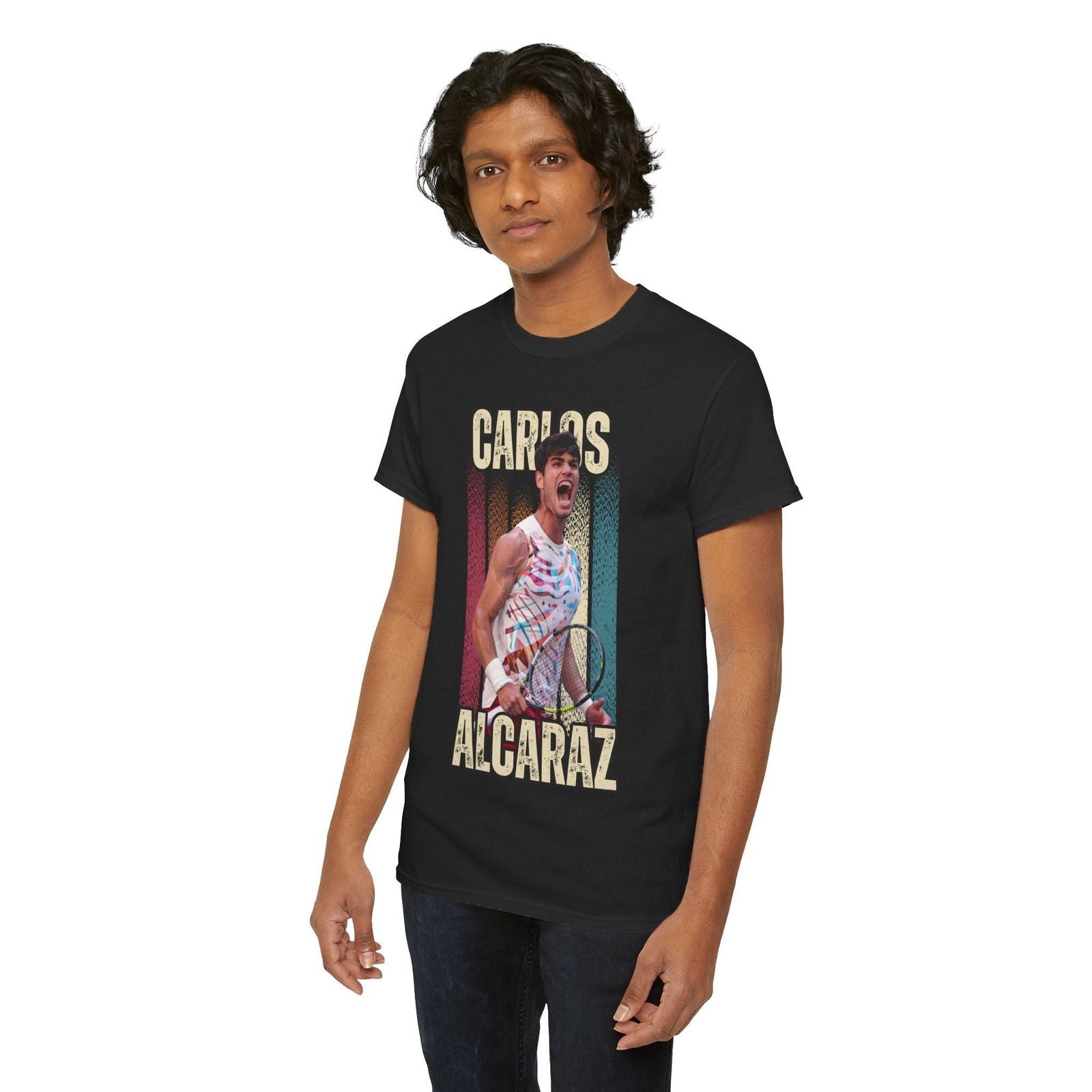 ALCARAZ 3 - Tennis Basic Tee - GRANDSLAM PH