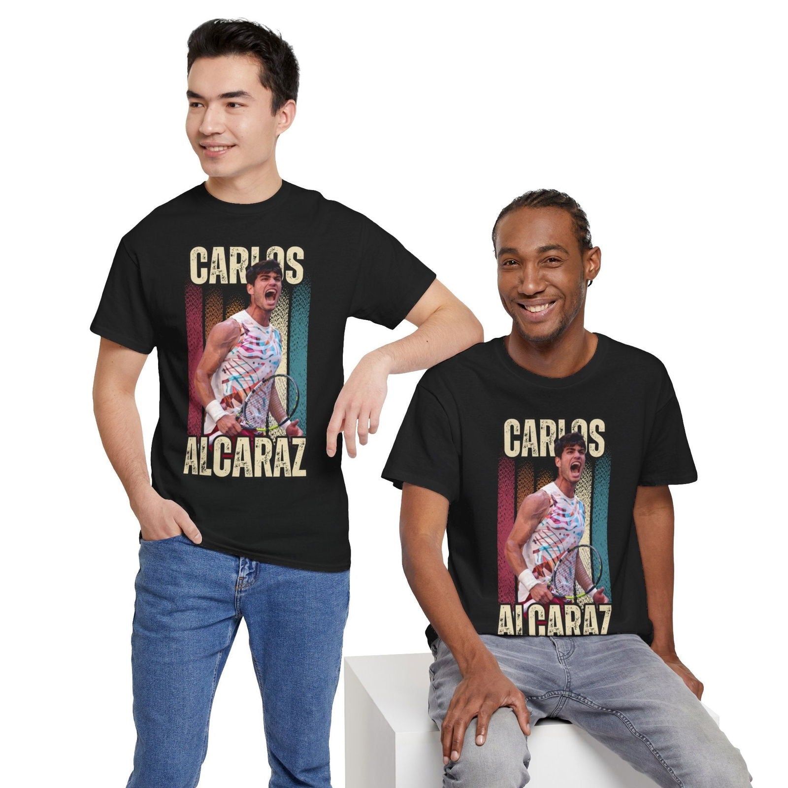 ALCARAZ 3 - Tennis Basic Tee - GRANDSLAM PH