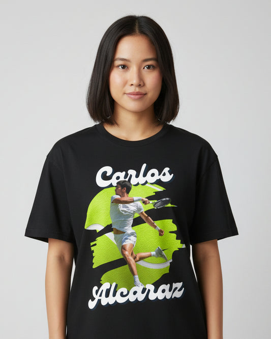 ALCARAZ 4 - Tennis Basic Tee - GRANDSLAM PH