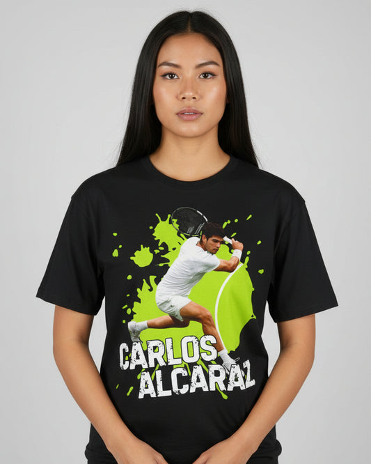 ALCARAZ 5 - Tennis Basic Tee - GRANDSLAM PH