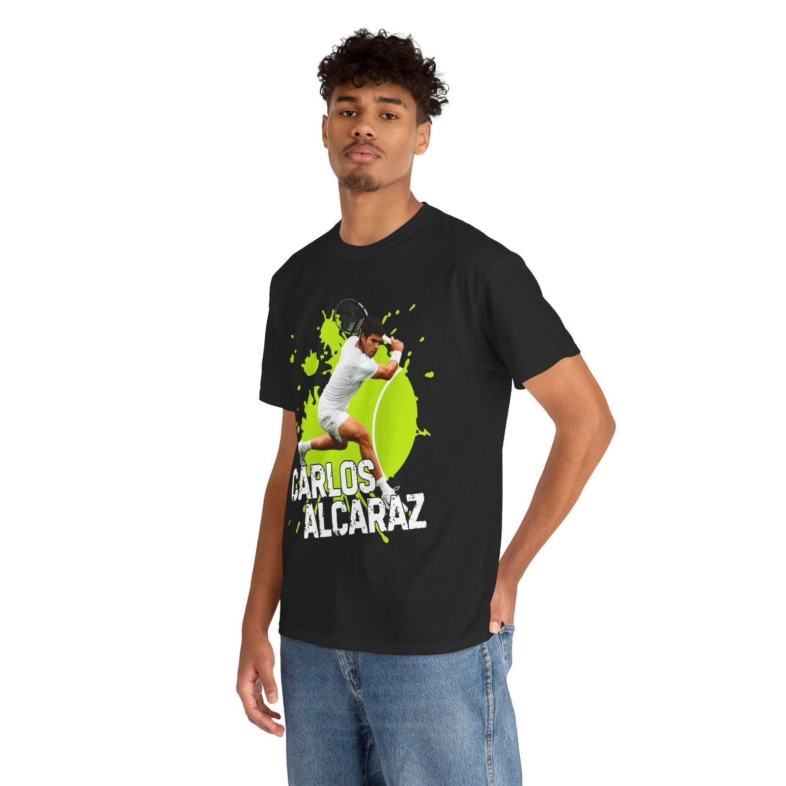 ALCARAZ 5 - Tennis Basic Tee - GRANDSLAM PH