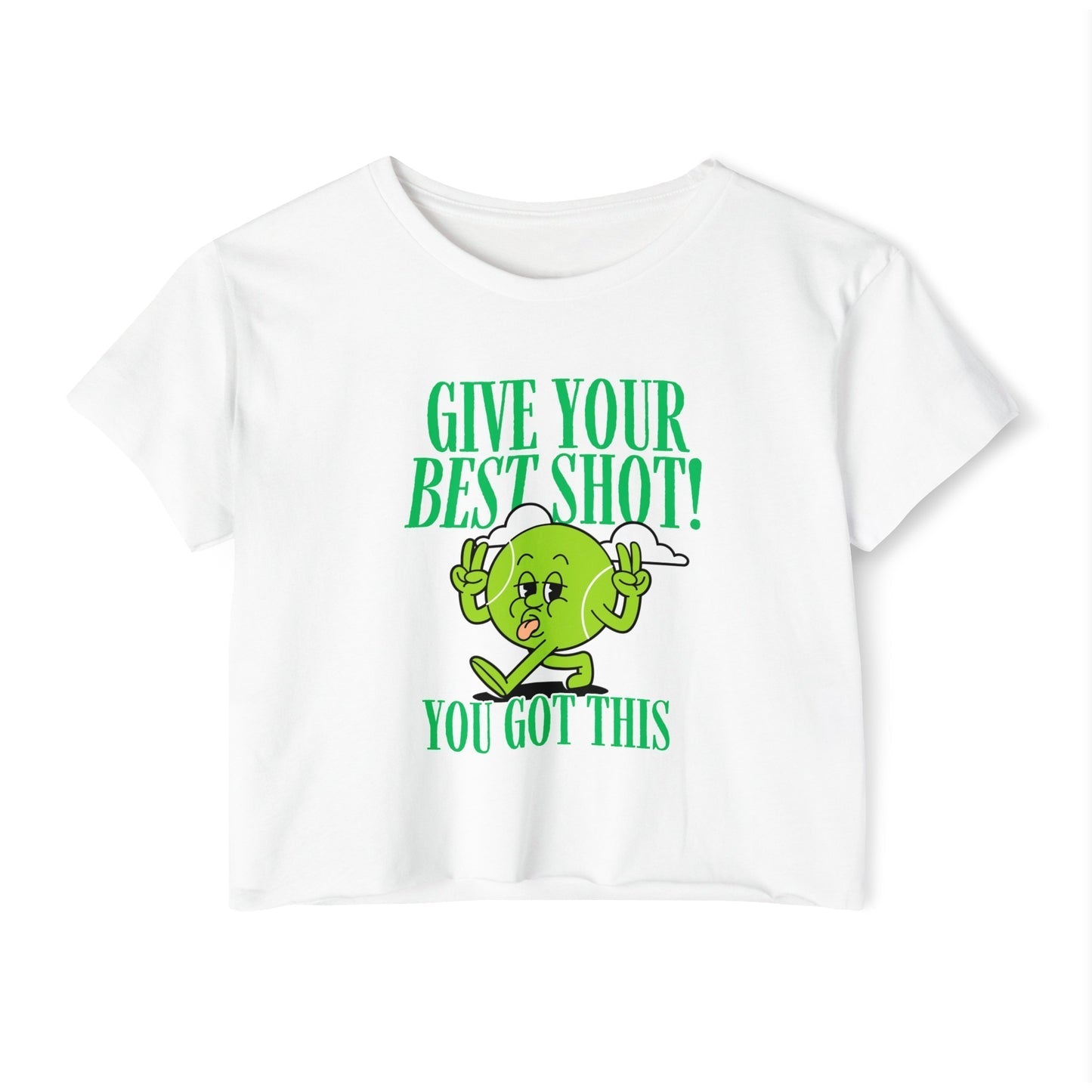 BEST SHOT - Tennis Crop Top - GRANDSLAM PH