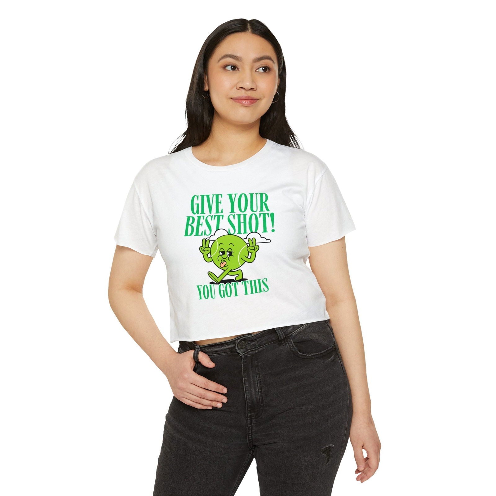 BEST SHOT - Tennis Crop Top - GRANDSLAM PH