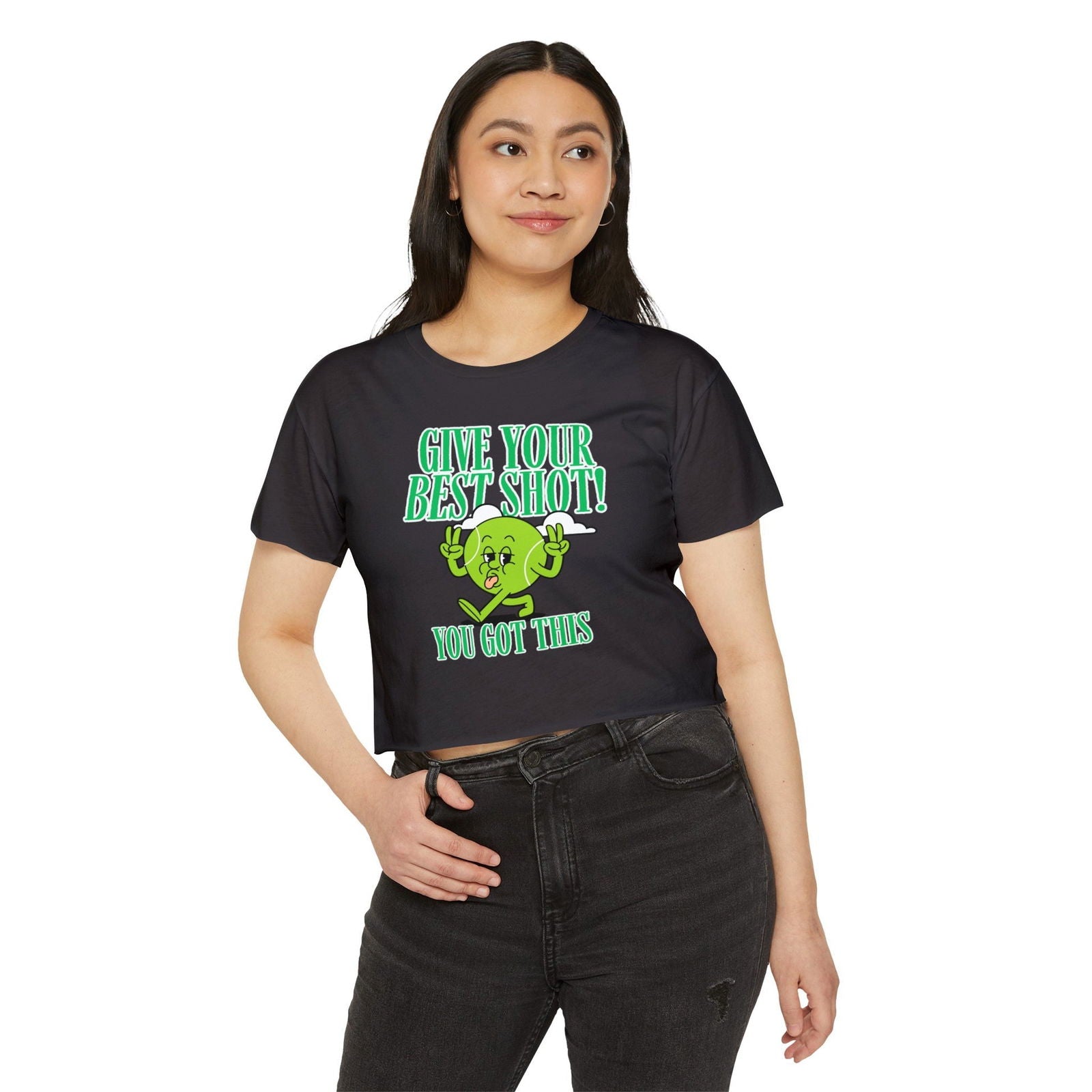 BEST SHOT - Tennis Crop Top - GRANDSLAM PH
