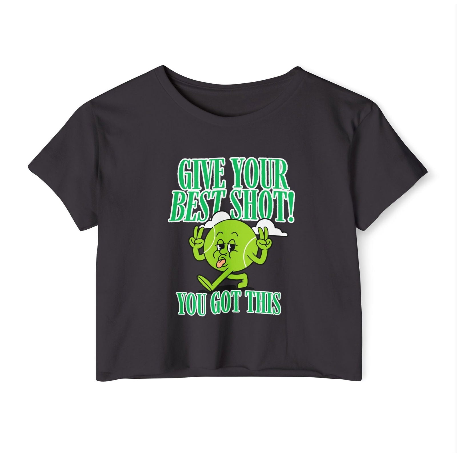 BEST SHOT - Tennis Crop Top - GRANDSLAM PH