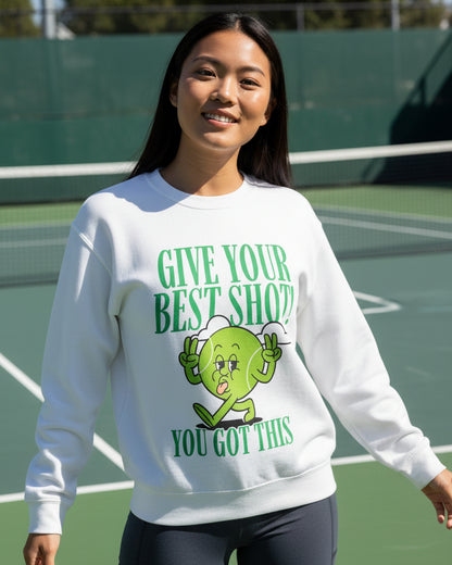 BEST SHOT - Tennis Sweatshirt - GRANDSLAM PH