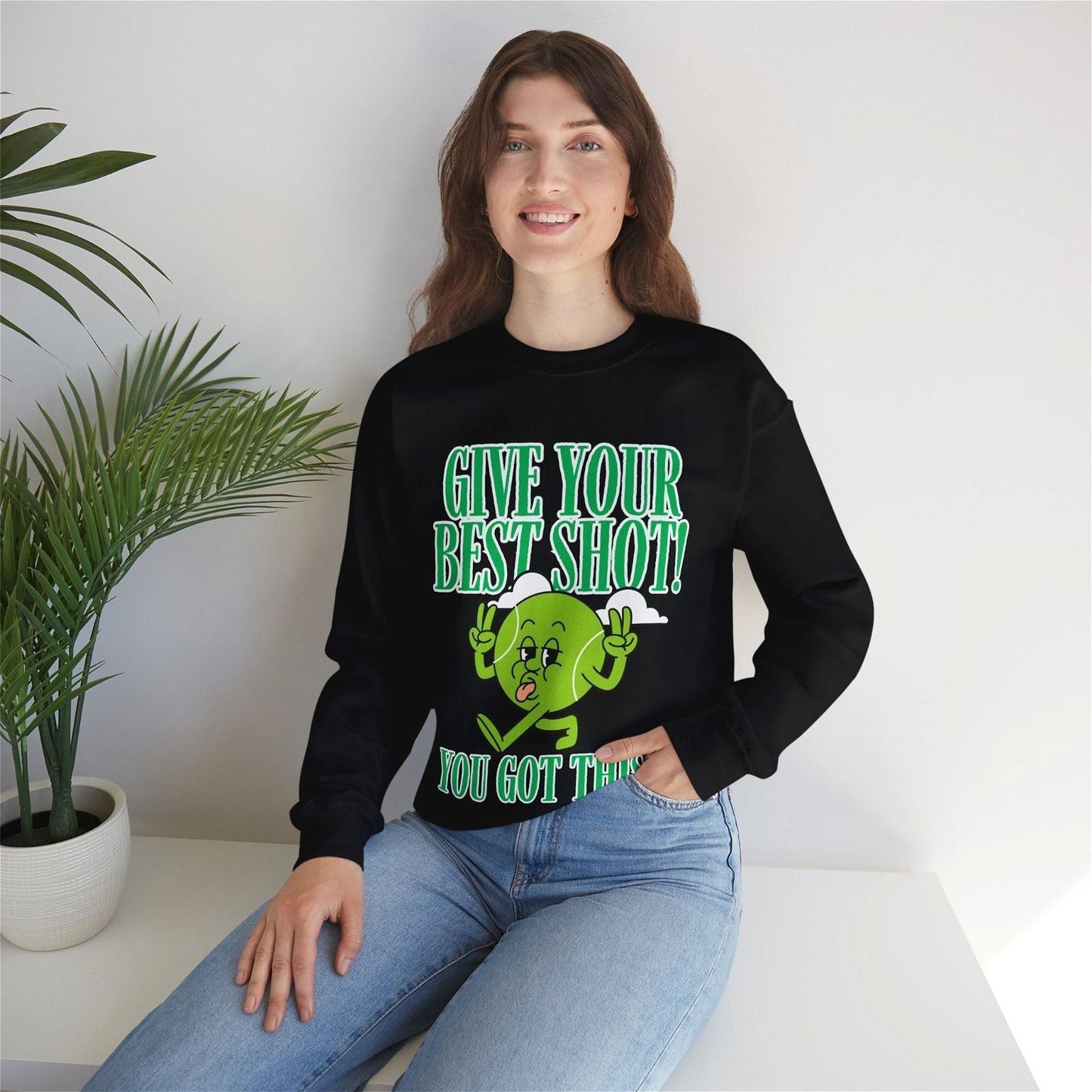 BEST SHOT - Tennis Sweatshirt - GRANDSLAM PH