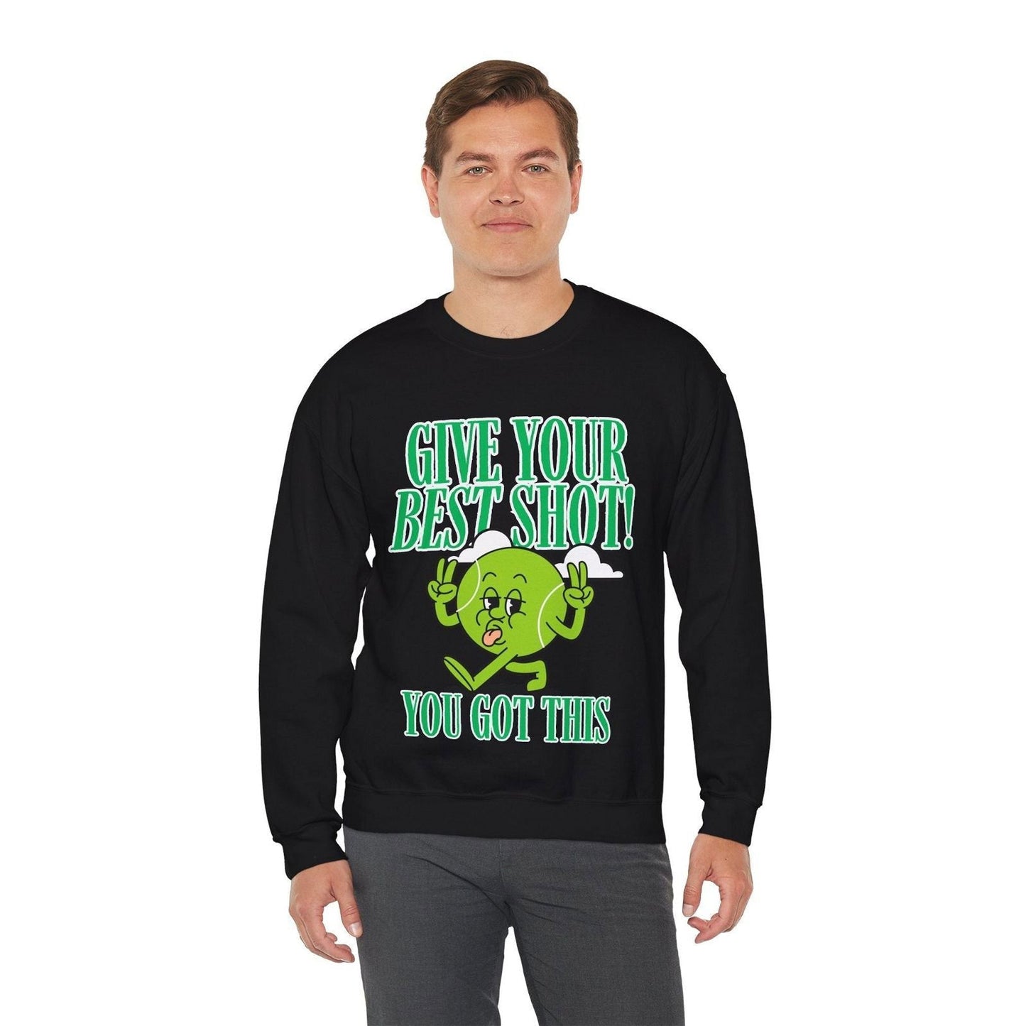 BEST SHOT - Tennis Sweatshirt - GRANDSLAM PH