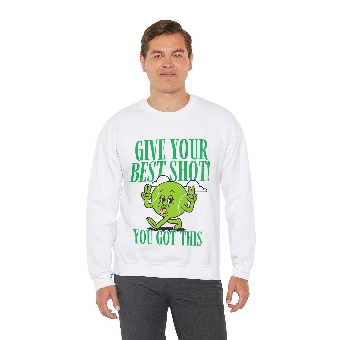BEST SHOT - Tennis Sweatshirt - GRANDSLAM PH