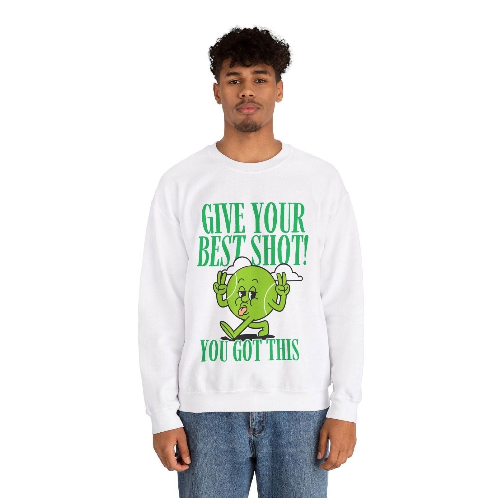 BEST SHOT - Tennis Sweatshirt - GRANDSLAM PH
