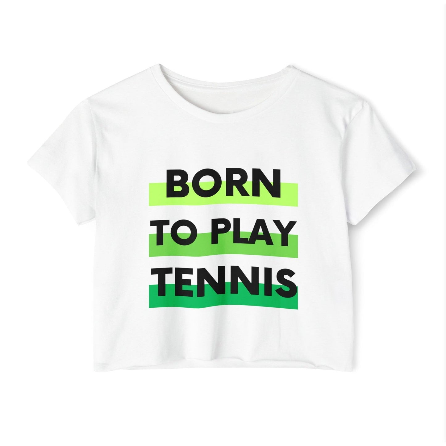 BORN TO PLAY TENNIS - Crop Top - GRANDSLAM PH