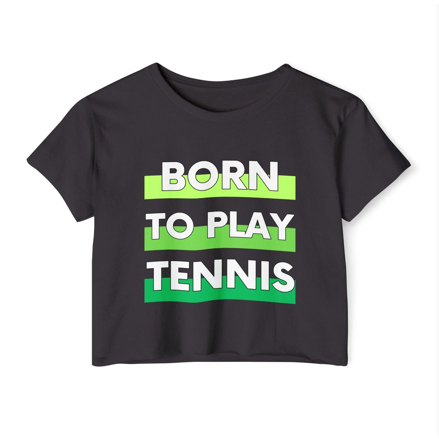 BORN TO PLAY TENNIS - Crop Top - GRANDSLAM PH