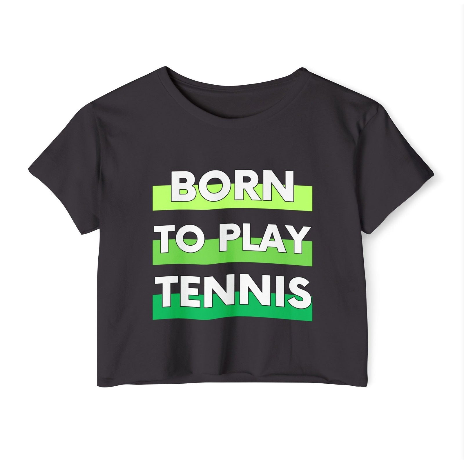 BORN TO PLAY TENNIS - Crop Top - GRANDSLAM PH