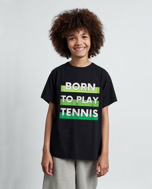 BORN TO PLAY TENNIS - Kids Tee - GRANDSLAM PH